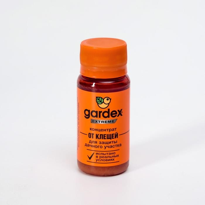 Концентрат для защиты дачного участка от клещей Концентрат для защиты дачного участка от клещей "Gardex Extreme", флакон, 50 мл