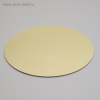 Подложка усиленная, золото - кофе, 30 см, 3,2 мм Подложка усиленная, золото - кофе, 30 см, 3,2 мм