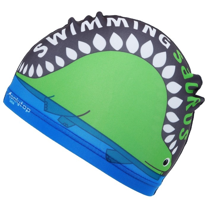 Шапочка для плавания детская ONLYTOP &laquo;Дракоша&raquo;, тканевая, обхват 46-52 см