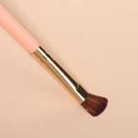 Набор кистей для макияжа, 3 предмета, цвет розовый Набор кистей для макияжа, 3 предмета, цвет розовый