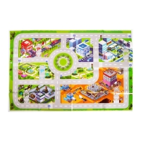 Набор игровой «Военная техника», 37 предметов: 12 инерционных машинок, дорожные знаки, игровое поле, наклейки Набор игровой «Военная техника», 37 предметов: 12 инерционных машинок, дорожные знаки, игровое поле, наклейки