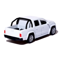 Машина металлическая «Тундра», открываются двери, 1:32, инерция, цвет белый Машина металлическая «Тундра», открываются двери, 1:32, инерция, цвет белый