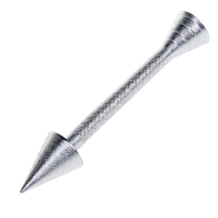 Гвоздь кондитерский для создания цветов Доляна, 13,5×2,5 см, цвет серебристый Гвоздь кондитерский для создания цветов Доляна, 13,5×2,5 см, цвет серебристый