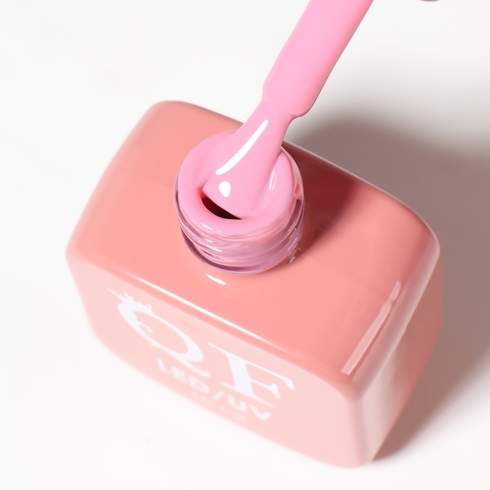 Гель лак для ногтей &laquo;SIMPLE&raquo;, 3-х фазный, 10 мл, LED/UV, цвет розовый (144)