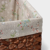 Корзины для хранения LaDо́m, ручное плетение, 4 шт, цвет коричневый Корзины для хранения LaDо́m, ручное плетение, 4 шт, цвет коричневый