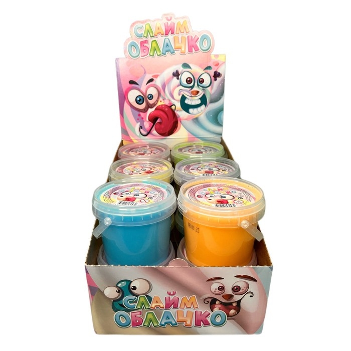 Слайм «Облачко» 340 мл, цвет МИКС Слайм «Облачко» 340 мл, цвет МИКС