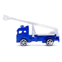 Машина инерционная «Пожарная», с пожарным и собакой, МИКС Машина инерционная «Пожарная», с пожарным и собакой, МИКС