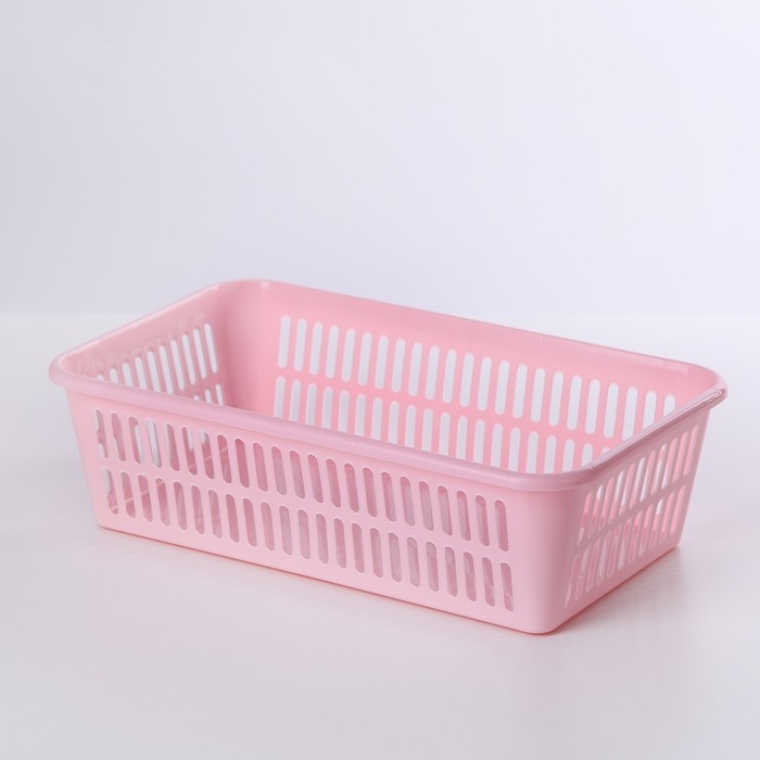 Корзина для хранения, 25&times;15&times;7 см, цвет МИКС