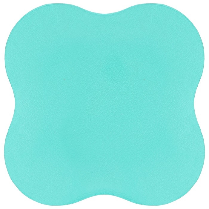 Коврик под колени для йоги Sangh Flower, 20х20 см, цвет бирюзовый Коврик под колени для йоги Sangh Flower, 20х20 см, цвет бирюзовый