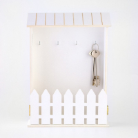 Ключница настенная &laquo;Белая&raquo;, 22,5 х 30,5 х 5,7 см.