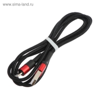 Кабель Hoco X26, Lightning - USB, 2 А, 1 м, чёрно-красный Кабель Hoco X26, Lightning - USB, 2 А, 1 м, чёрно-красный