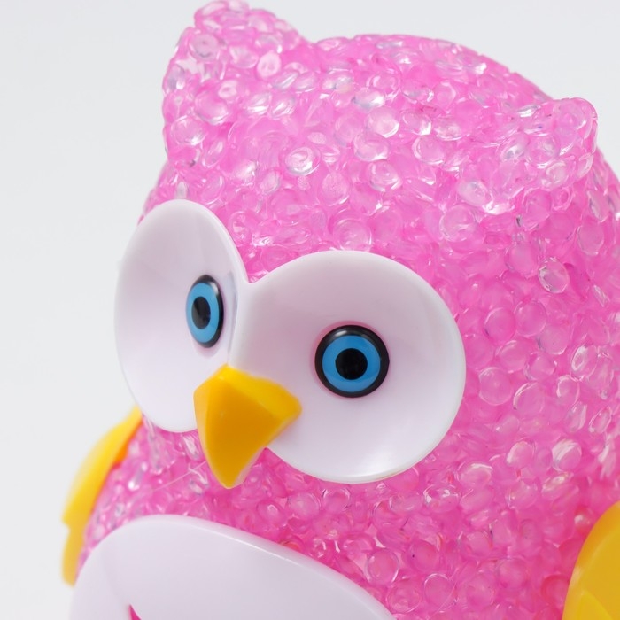 Ночник Ночник "Филин" LED RGB от батареек 3хLR44 МИКС 6х7х10см RISALUX