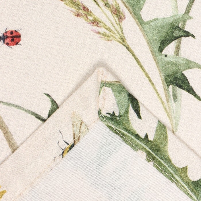 Скатерть Этель Скатерть Этель "Одуванчики" 146х180см, 100%хл, саржа 178 гр/м2