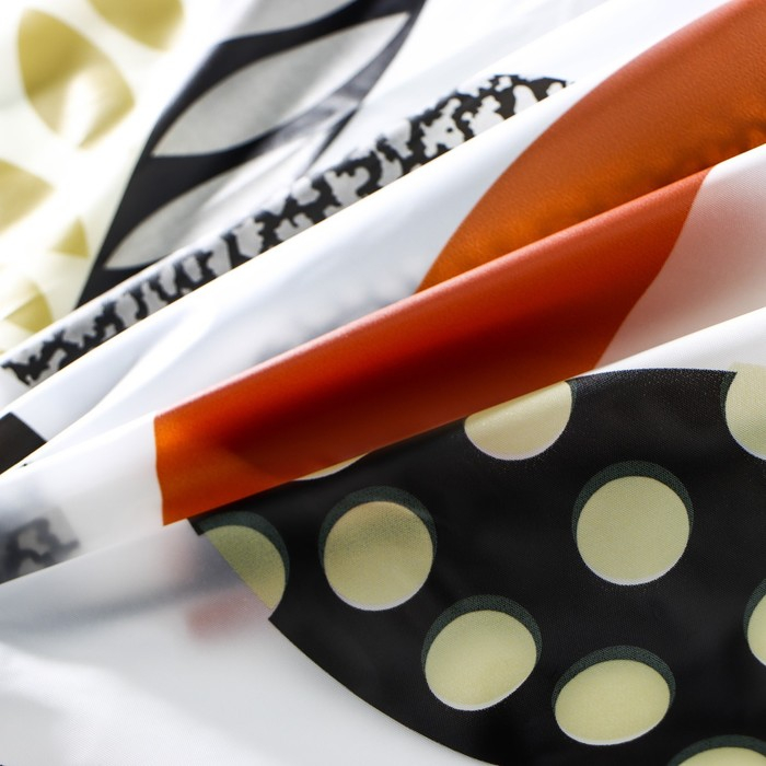 Штора для ванны Доляна &laquo;Листочки&raquo;, 180&times;180 см, EVA