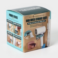 Держатель для фена, 9&times;9&times;10 см, цвет МИКС