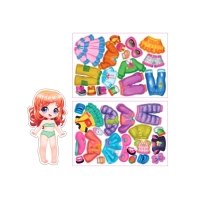 Игра магнитная &laquo;Одевашки. Карина&raquo;