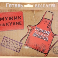 Фартук "Настоящий мужик" Фартук "Настоящий мужик"