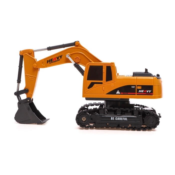 Экскаватор радиоуправляемый &laquo;Стройтехника&raquo;, подвижный ковш, работает от аккумулятора