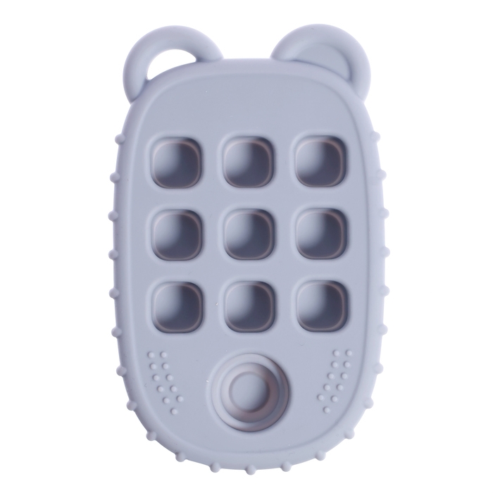 Пульт-прорезыватель для малышей «Мишка», пищевой силикон Пульт-прорезыватель для малышей «Мишка», пищевой силикон
