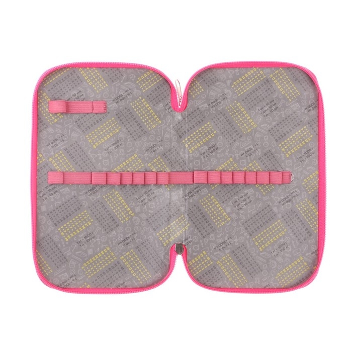 Пенал 2 секции, 125 х 205 х 40 мм, Calligrata 30П26/2 Пенал 2 секции, 125 х 205 х 40 мм, Calligrata 30П26/2 "Милый котик", ламинированный картон