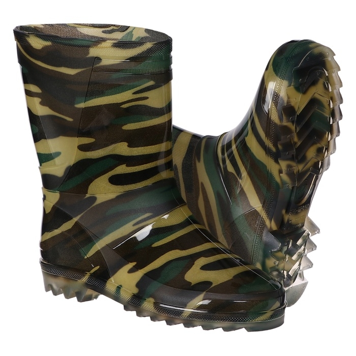 Сапоги мужские С-10Р, ПВХ, камуфляж МИКС, размер 41 (262) Сапоги мужские С-10Р, ПВХ, камуфляж МИКС, размер 41 (262)