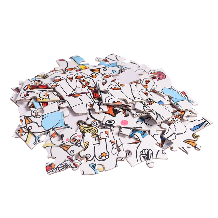 Пазл в термостакане &laquo;Гусемания&raquo;, 80 деталей, 350 мл