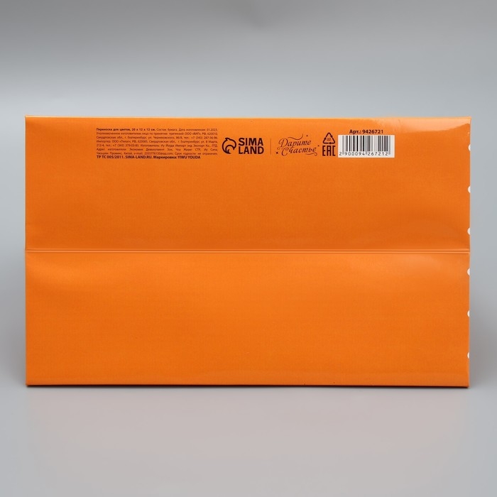 Переноски для цветов «Дружок», 20 × 12 × 12 см Переноски для цветов «Дружок», 20 × 12 × 12 см