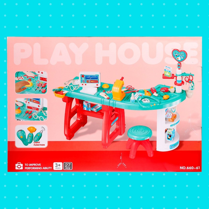 Игровой модуль на ножках &laquo;Врачебный кабинет&raquo;