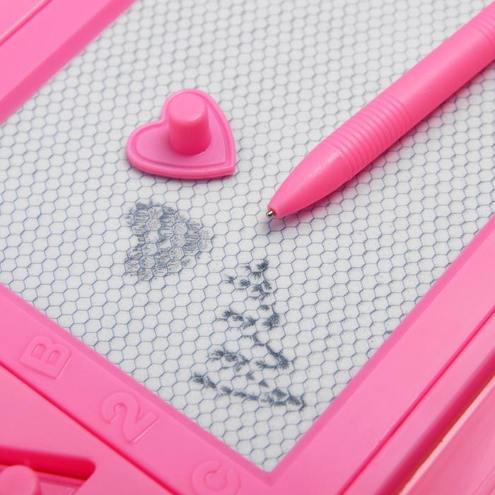 Доска магнитная &laquo;Курочка&raquo;, 3 печати, чёрная крошка, цвета МИКС