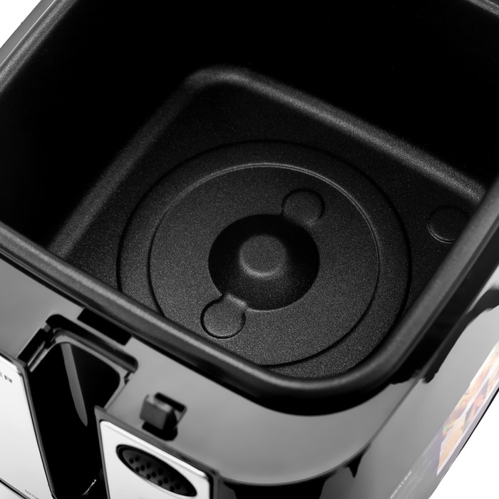 Фритюрница BRAYER 2832BR-BK, 1800 Вт, 2,5 л, 130-190 &deg;C, чёрная