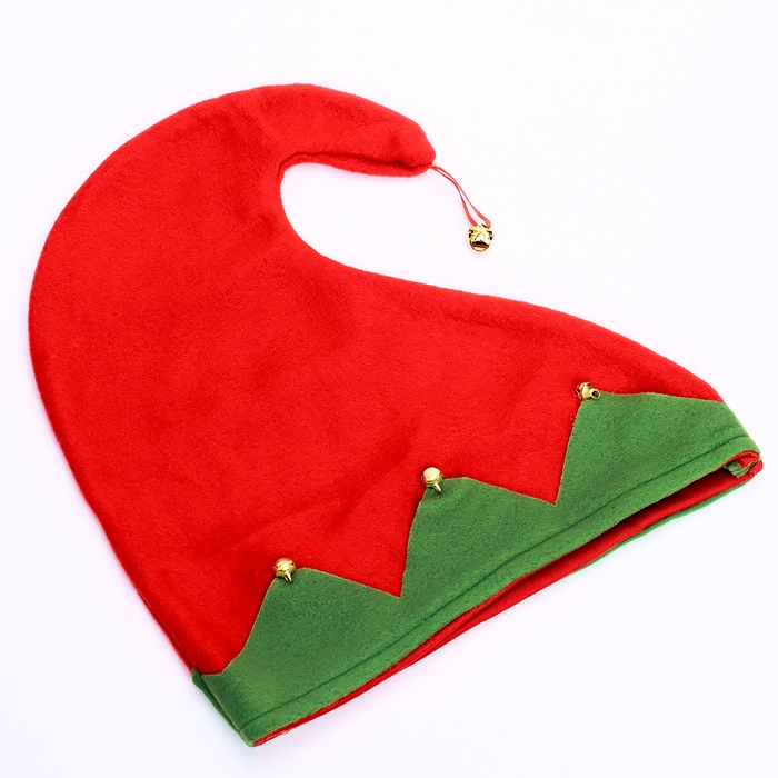 Карнавальный набор &laquo;Новогодний эльф&raquo;, колпак, воротник