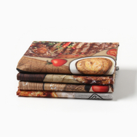 Набор полотенец "Этель" Meat dish 4 шт, 100% хлопок