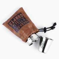 Стопки, набор в мешке &laquo;Мастер спирта&raquo;, 3 шт х 70 мл