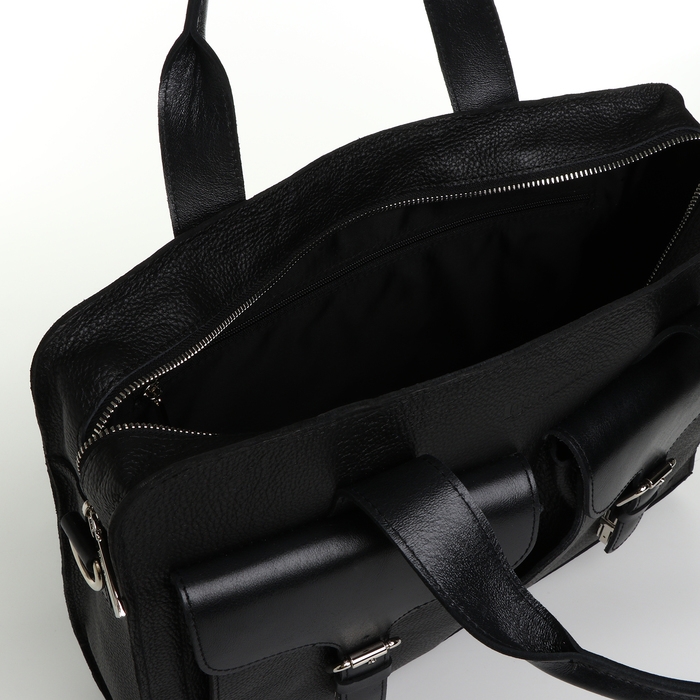 Сумка мужская Igermann, цвет чёрный