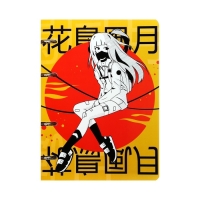 Тетрадь на кольцах A5 120 листов в клетку Calligrata "АнимеArt", пластиковая обложка, блок офсет Тетрадь на кольцах A5 120 листов в клетку Calligrata "АнимеArt", пластиковая обложка, блок офсет