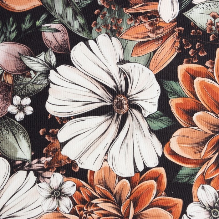 Полотенце "Этель" Meadow flower 40х73 см, 100% хлопок, саржа 190 г/м2