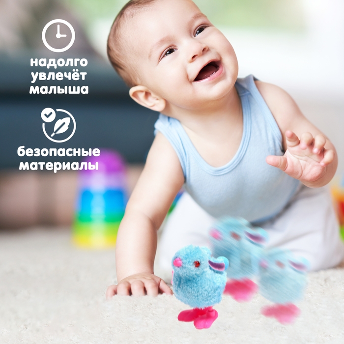 Игрушка заводная &laquo;Кролик&raquo;, цвета МИКС