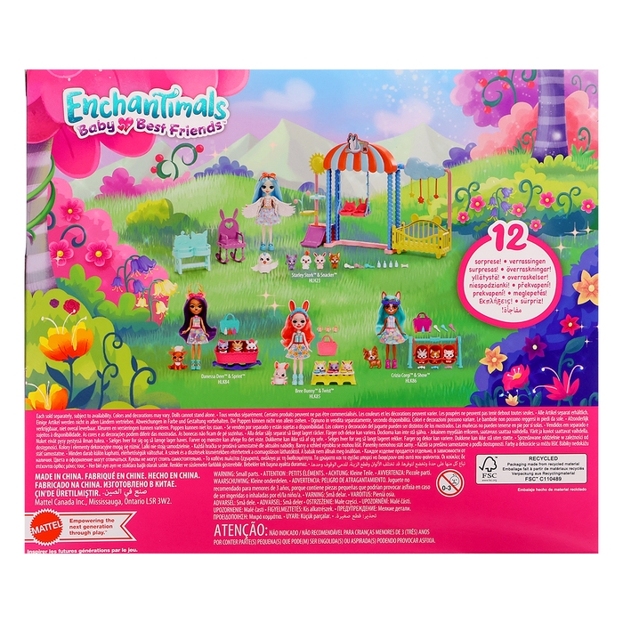 Игровой набор &laquo;Энчантималс. Данесса Оленни и Спринт &mdash; лучшие друзья малышей&raquo;