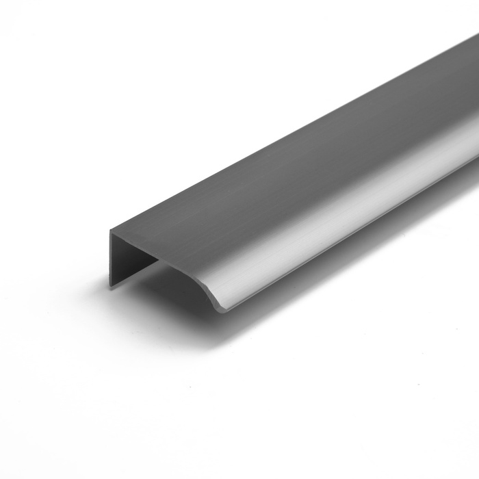 Ручка торцевая CAPPIO RT002, L=600 мм, м/о 480 мм, цвет серый Ручка торцевая CAPPIO RT002, L=600 мм, м/о 480 мм, цвет серый