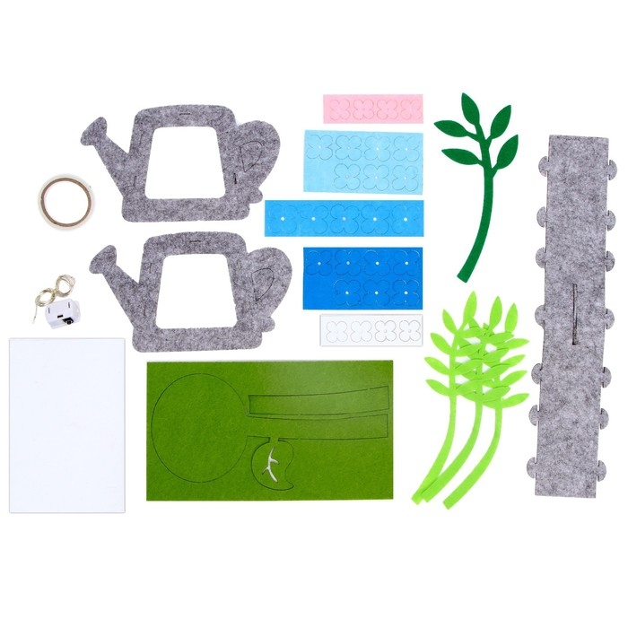 Набор для творчества, ночник из фетра «Цветочки» Набор для творчества, ночник из фетра «Цветочки»