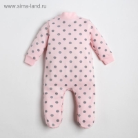 Комбинезон Крошка Я "Горошек", розовый, рост 74-80 см Комбинезон Крошка Я "Горошек", розовый, рост 74-80 см