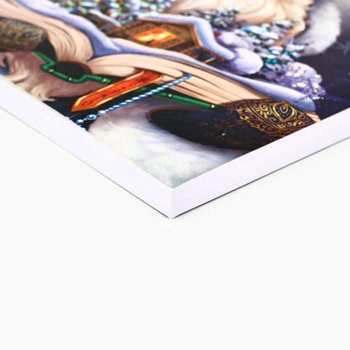 Подарочный набор новогодний, ежедневник в тонкой обложке и ручка «Зимняя сказка» Подарочный набор новогодний, ежедневник в тонкой обложке и ручка «Зимняя сказка»