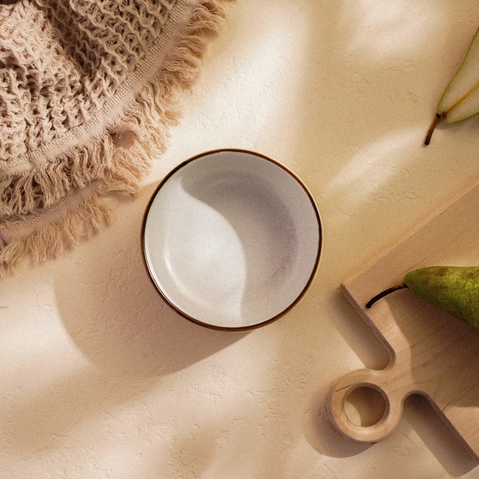 Миска фарфоровая SL Home «Волн в камне», 650 мл, d= 14 см, цвет белый Миска фарфоровая SL Home «Волн в камне», 650 мл, d= 14 см, цвет белый