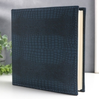 Фотоальбом на 200 фото 10х15 см "Узор делюкс" бум.карм.с мемо, книжн. пер-т