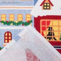 Полотенце "Доляна" С Рождеством 35х60см,100% хл 160 г/м2