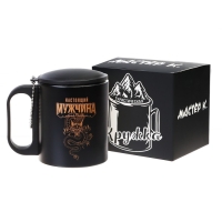 Термокружка, 180 мл, Туризм "Мастер К. Настоящий мужчина", сохраняет тепло 2 ч, 8.5 х 6.8 см Термокружка, 180 мл, Туризм "Мастер К. Настоящий мужчина", сохраняет тепло 2 ч, 8.5 х 6.8 см