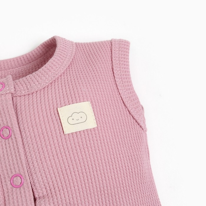 Боди Крошка Я BASIC LINE, рост 74-80 см, розовый