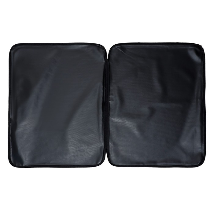 Папка А2 с ручками, текстиль, 670 х 500 мм, ПДМ-5, Calligrata, Чёрная Папка А2 с ручками, текстиль, 670 х 500 мм, ПДМ-5, Calligrata, Чёрная