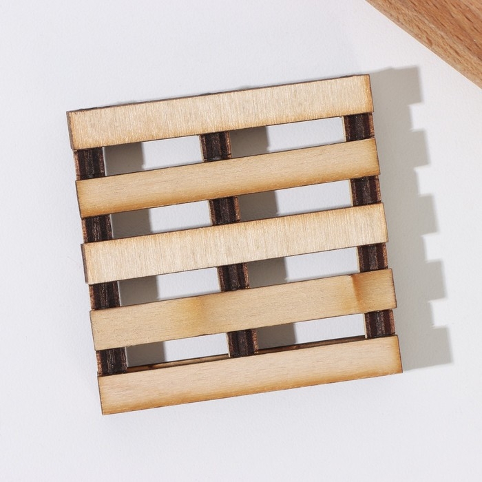 Подставка под горячее "Решетка", 6 х 6см