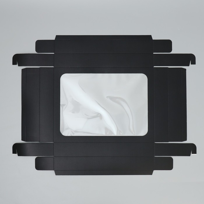 Коробка подарочная, упаковка, &laquo;Чёрная&raquo;, 32 х 24 х 9 см